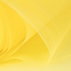 Yellow Tulle Fabric - Width 300 cm